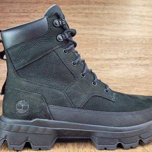 Timberland TBL Originals Ultra Waterproof Boot Black Nubuck Men's Size 10 M
